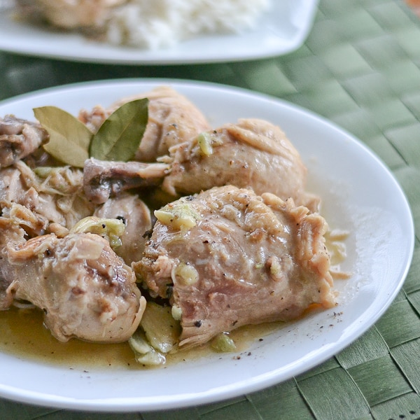 White Chicken Adobo (Adobong Puti) - Salu Salo Recipes