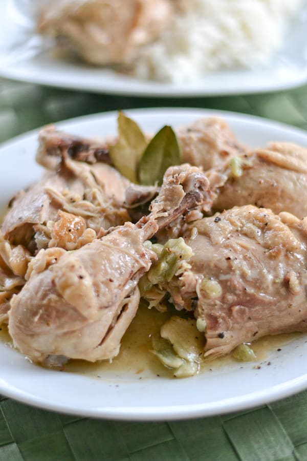 White Chicken Adobo