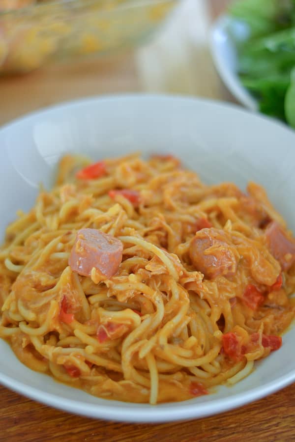 Baked Chicken Spaghetti - Salu Salo Recipes
