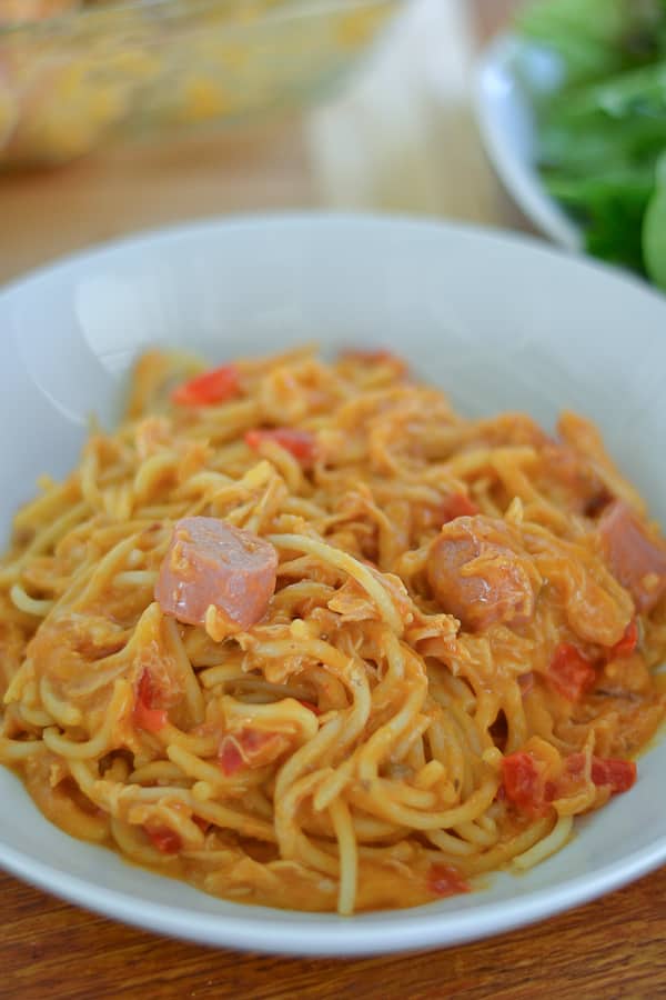 Baked Chicken Spaghetti