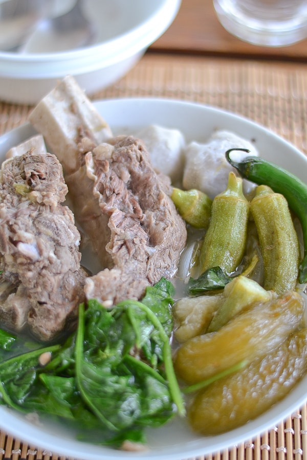 Beef Ribs Sinigang with Kamias (Bilimbi)