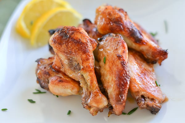 Honey Lemon Chicken Wings