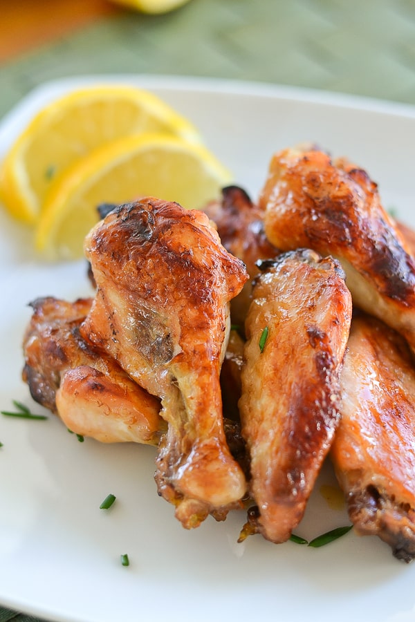 Honey Lemon Chicken Wings