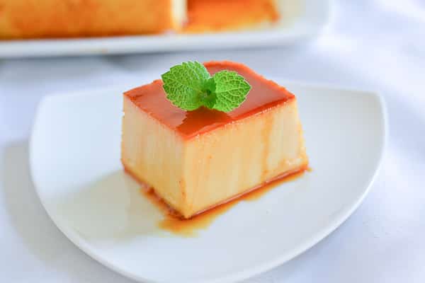 Leche Flan with Cream Cheese