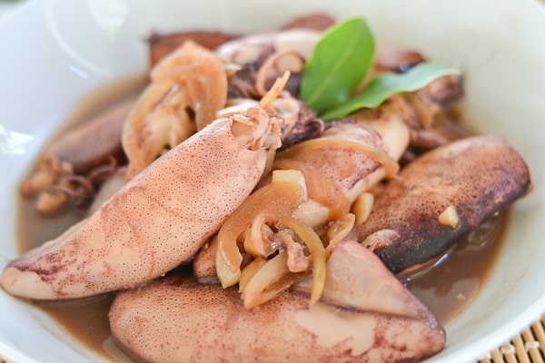 Squid Adobo (Adobong Pusit)