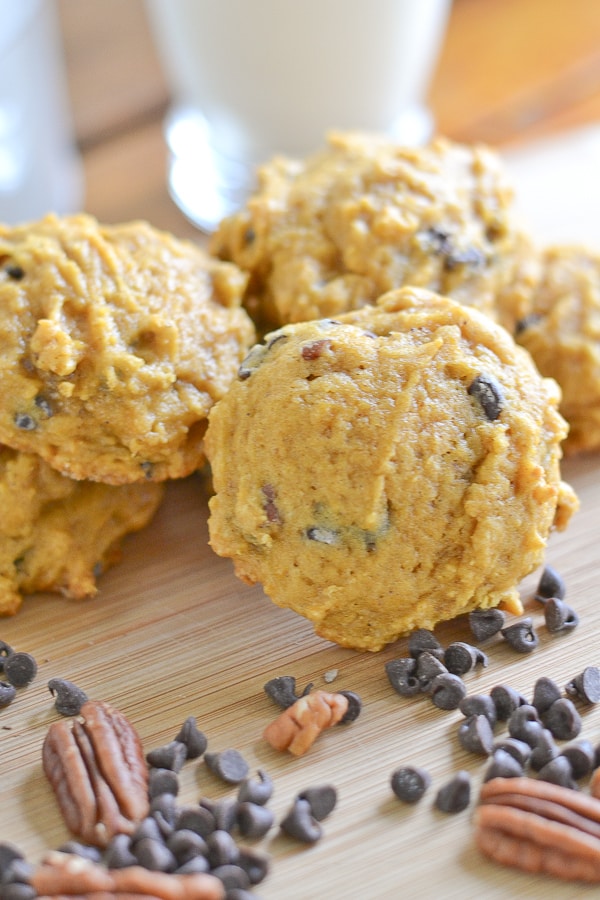 Pumpkin Chocolate Chip Cookies