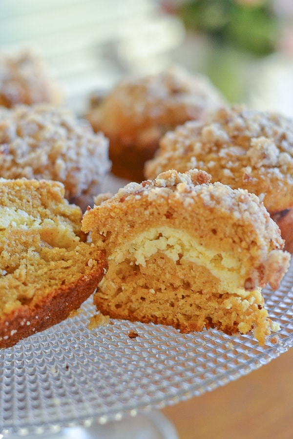 Pumpkin and Cream Cheese Muffins