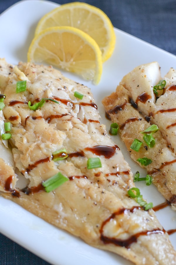 Baked Honey Marinated Cod