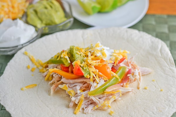 Easy Chicken Fajitas