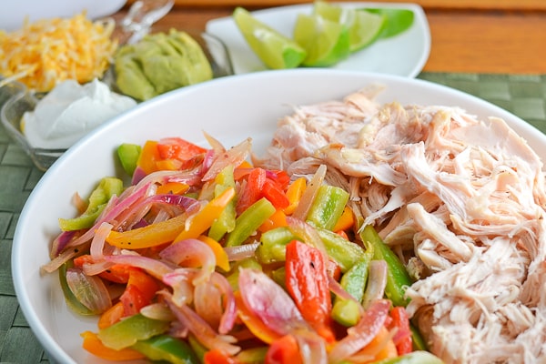 Easy Chicken Fajitas