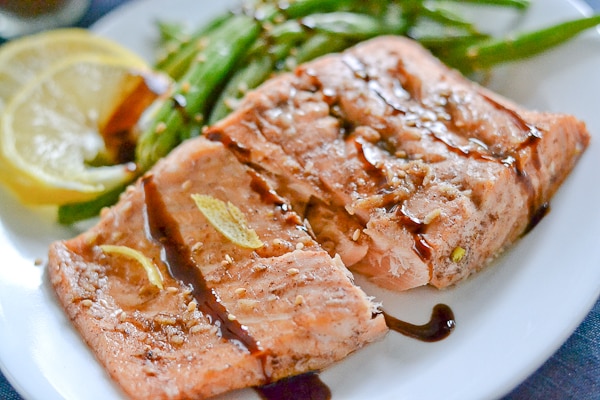 Five Spice Glazed Salmon