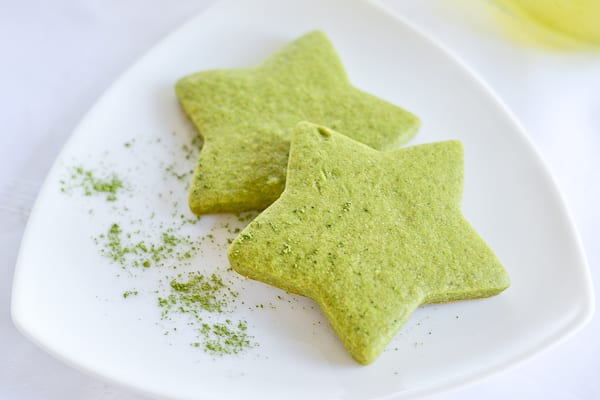 Matcha Green Tea Sugar Cookies