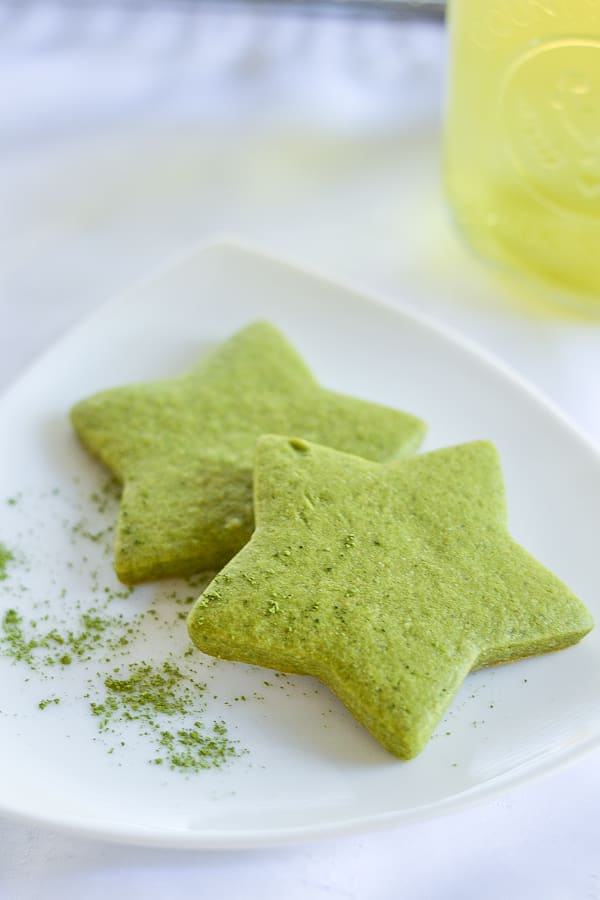 Matcha Green Tea Sugar Cookies