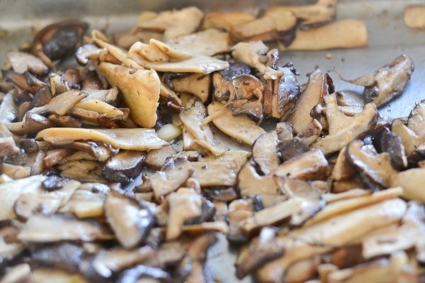 Oven Roasted Wild Mushrooms with Garlic and Thyme