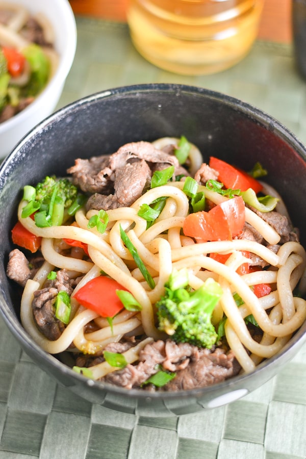 Beef Yaki Udon