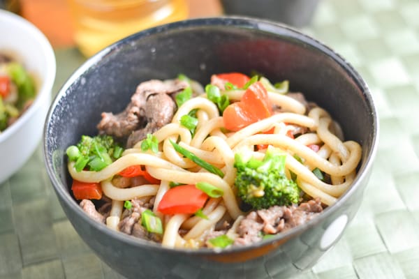 Beef Yaki Udon