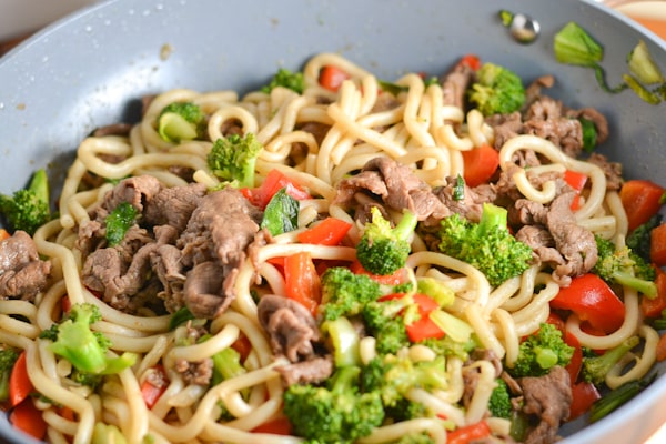 Beef Yaki Udon