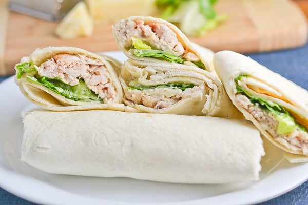 Chicken Caesar Salad Wrap