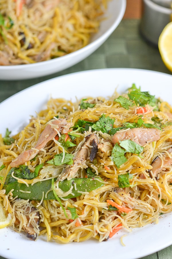 Pancit Canton and Bihon - Filipino Noodles - Salu Salo Recipes