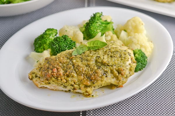 Baked Pesto Chicken