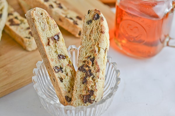 Chocolate Almond Biscotti