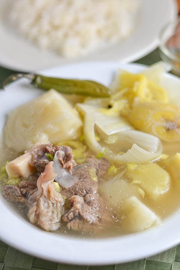 Beef Lauya - Filipino Soup