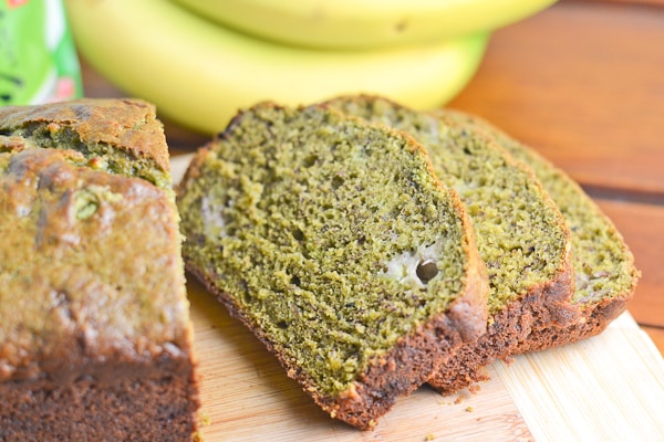 Green Tea Banana Bread