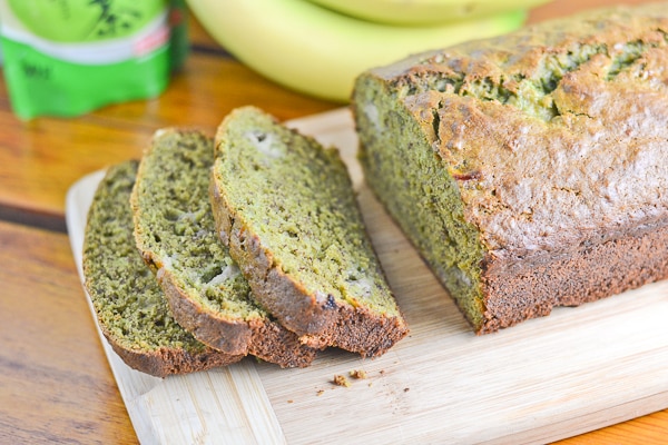 Green Tea Banana Bread