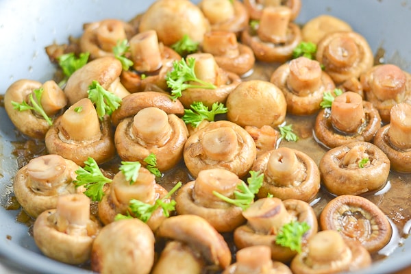 Sauteed Balsamic Mushrooms