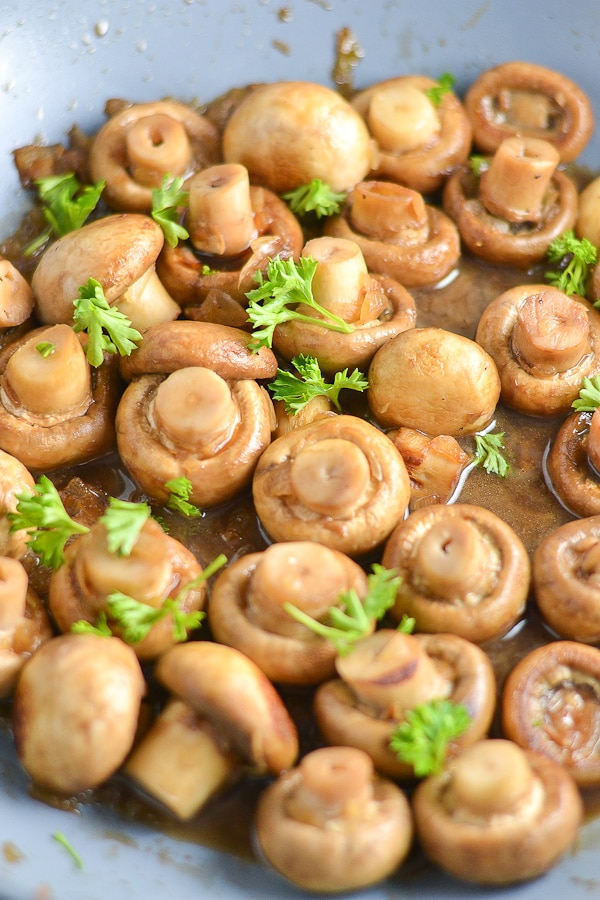 Sauteed Balsamic Mushrooms - Salu Salo Recipes