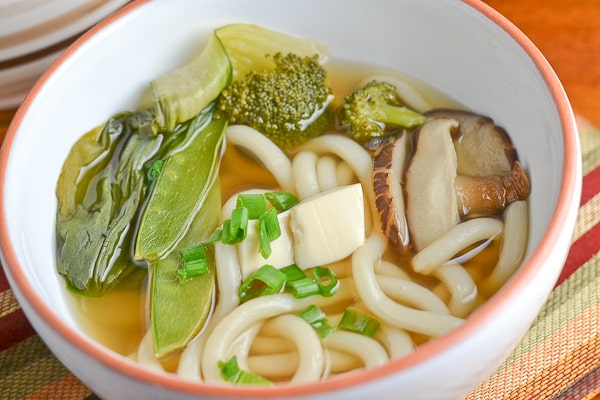 Vegetable Udon Soup