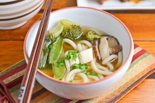 Vegetable Udon Soup