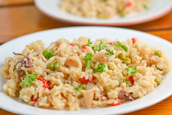 Arroz con Calamares - Rice with Squid