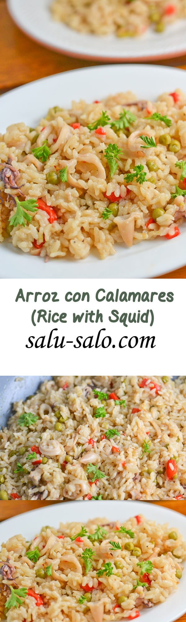 Arroz con Calamares - Rice with Squid