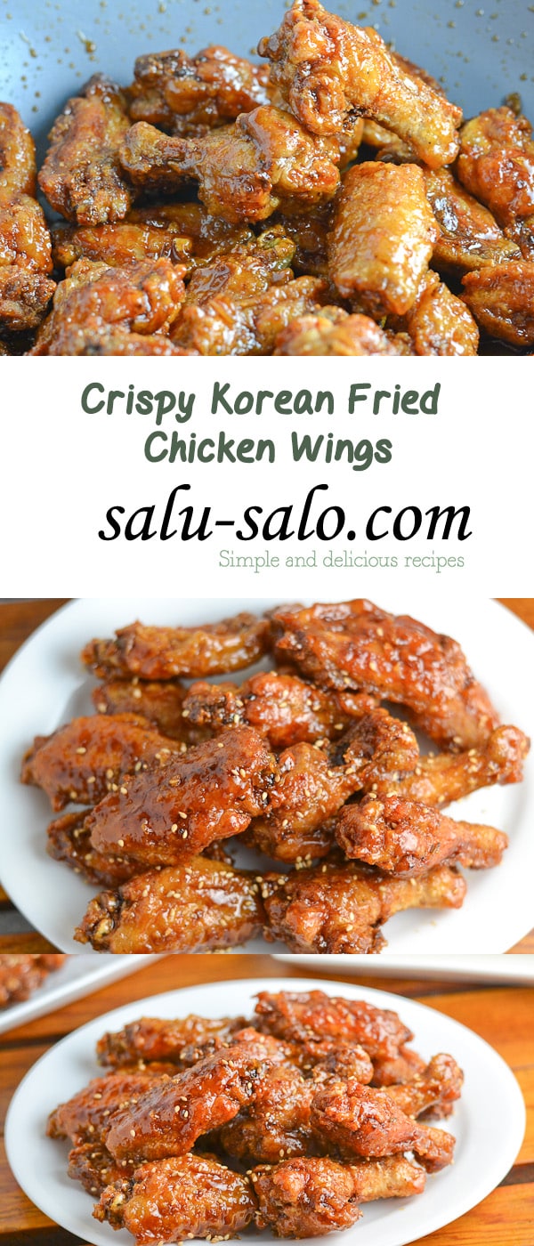 Crispy Korean Fried Chicken Wings - Salu Salo Recipes