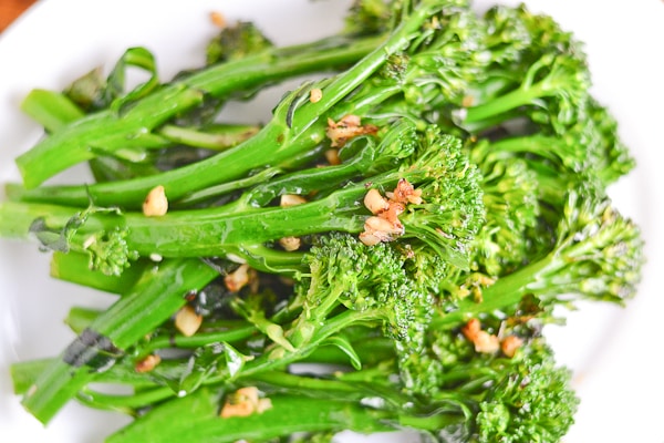 Pan-Roasted Broccolini with Garlic