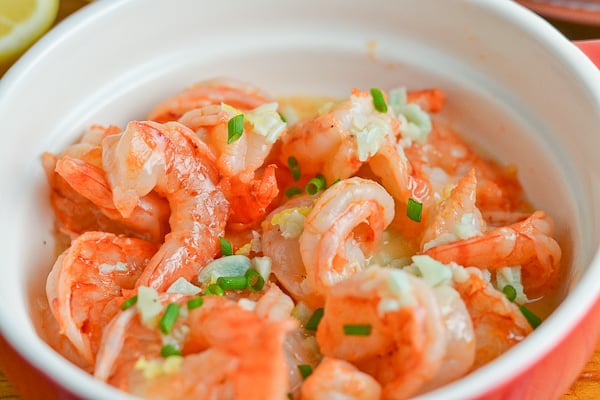 Shrimp with Lemon Garlic Butter