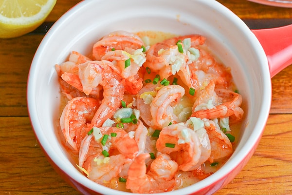 Shrimp with Lemon Garlic Butter