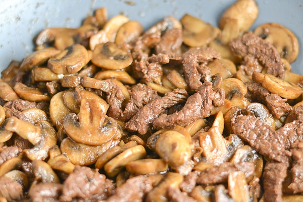 Beef and Mushroom Stir Fry