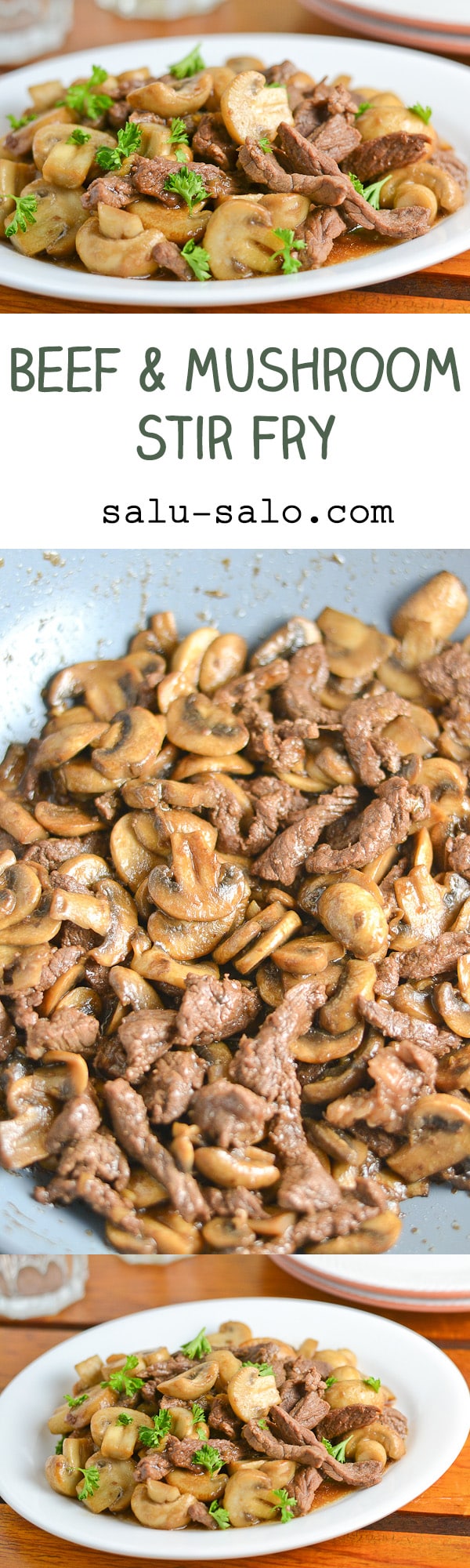 Beef and Mushroom Stir Fry