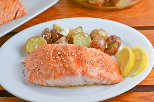 Brown Sugar Glazed Salmon - Salu Salo Recipes