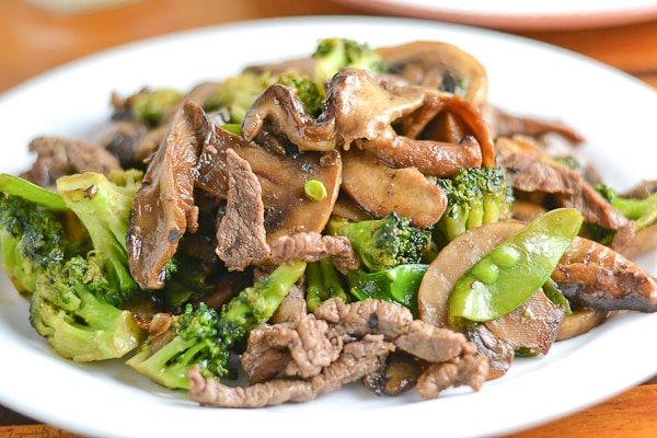 Steak Stir Fry With Mushrooms