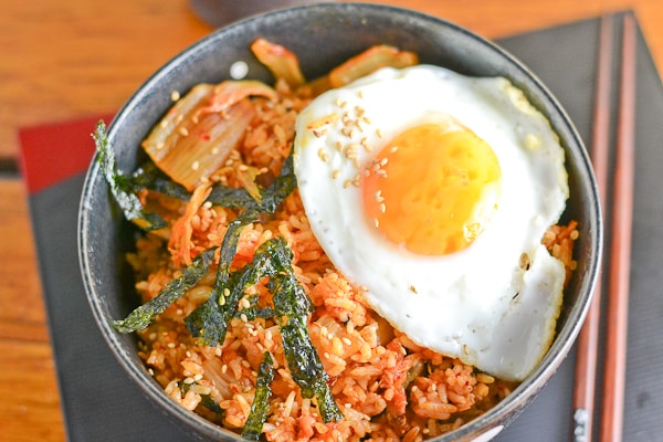 Bacon Kimchi Fried Rice