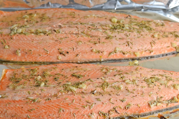 Broiled Trout with Lemon and Rosemary