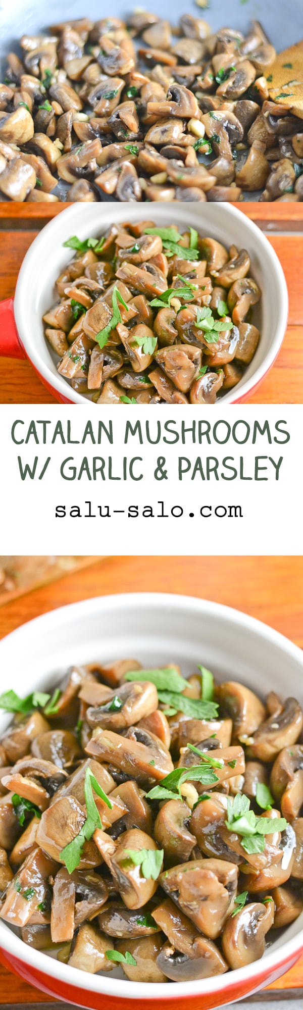 Catalan Mushrooms with Garlic and Parsley