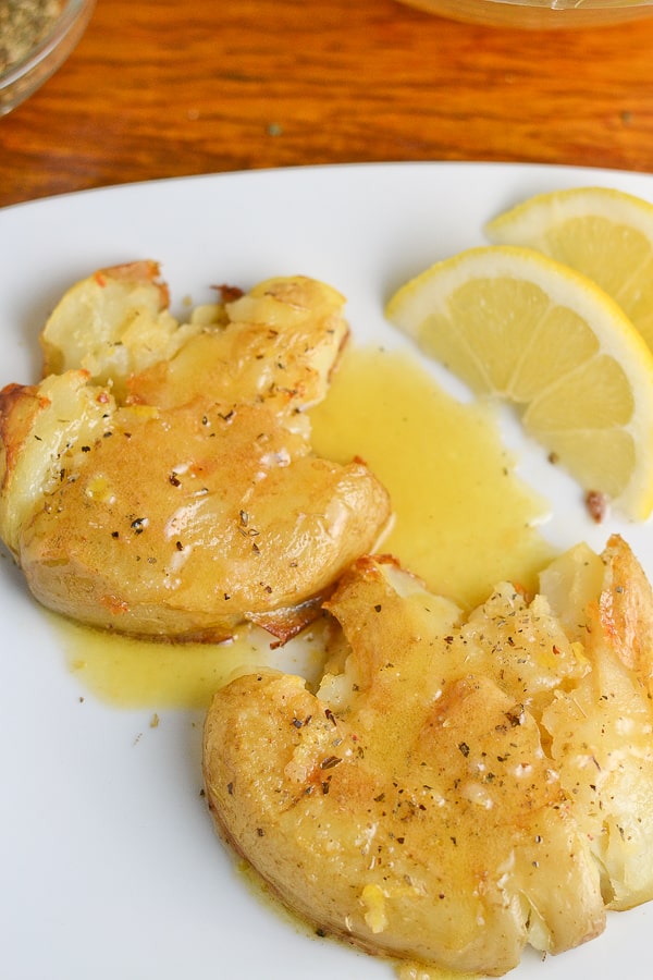 Crispy Potato with Lemon Dijon Dressing