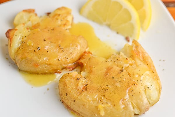 Crispy Potato with Lemon Dijon Dressing