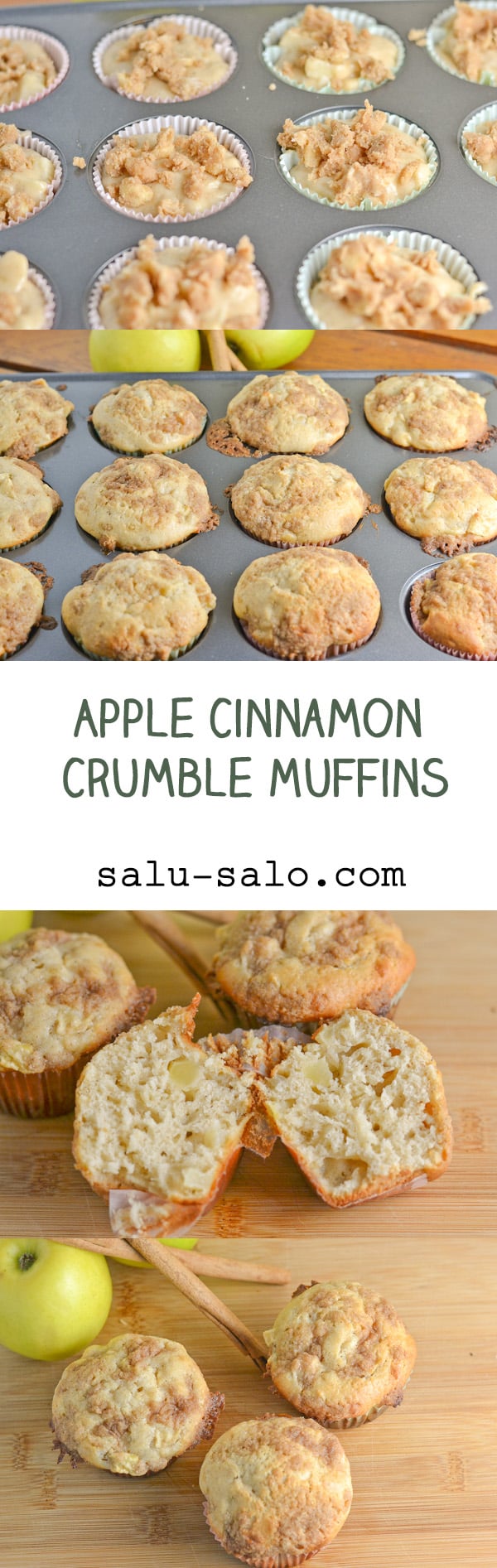 Apple Cinnamon Crumble Muffins