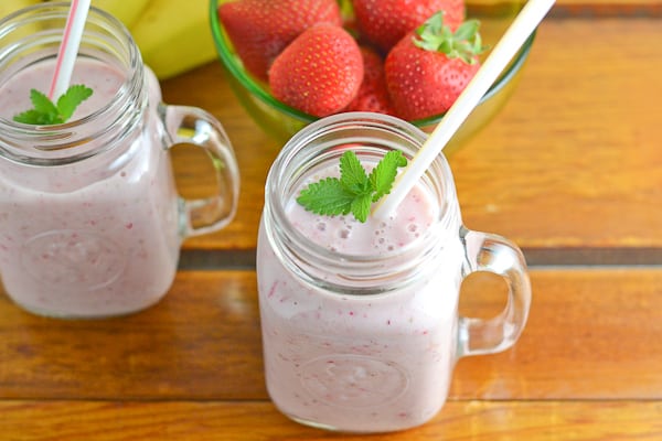 Banana Strawberry Smoothie