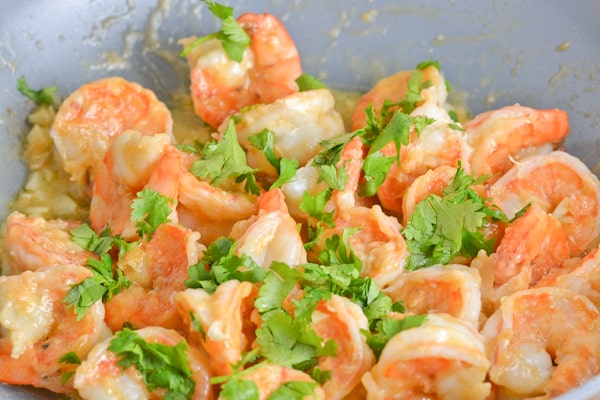 Hawaiian Garlic Shrimp